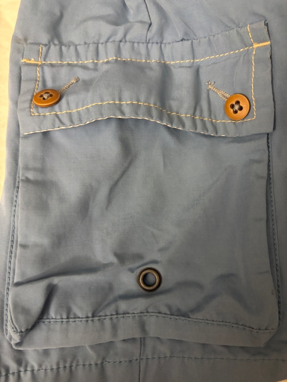Tommy Bahama Men's Slate Blue Cargo Swim Shorts - Picture 6 of 9